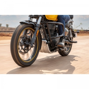 barre motore nere compatte Royal Enfield Meteor/Classic 350