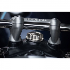 The Godfather top yoke steering stem nut Triumph
