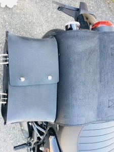 Roy Rebel Peacock-C bag for Triumph and Royal Enfield - 7
