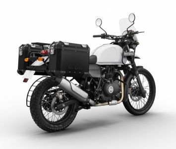 Royal Enfield Himalayan aluminum suitcases with supports - 7