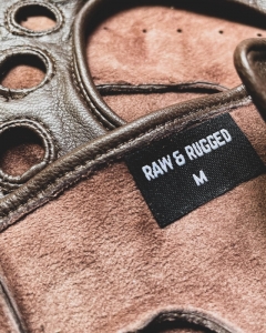 gants Vintage Raw and Rugged marron - 2