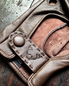 gants Vintage Raw and Rugged marron - 4
