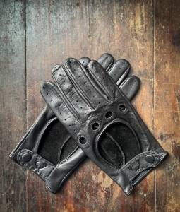 gants Vintage Raw and Rugged noir