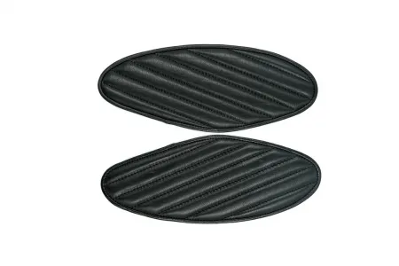 Raw & Rugged leather knee pads for Royal Enfield HNTR 350 - 2