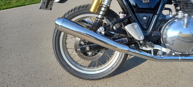 Mistral exhausts for Royal Enfield Interceptor/Continental GT 650 EU approved - 15