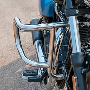 Royal Enfield Meteor/Classic 350 chrome Compact Engine Bars - 3