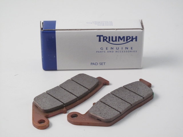 set pastiglie anteriori originali Triumph fino al 2015