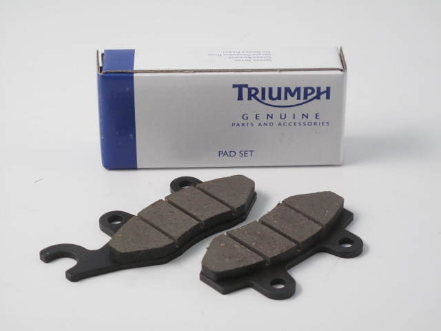 pads set rear genuine Triumph until 2015