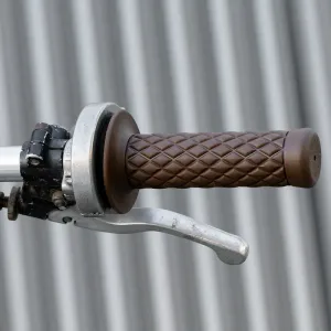 Biltwell thruster 25mm chocolate grips - 3
