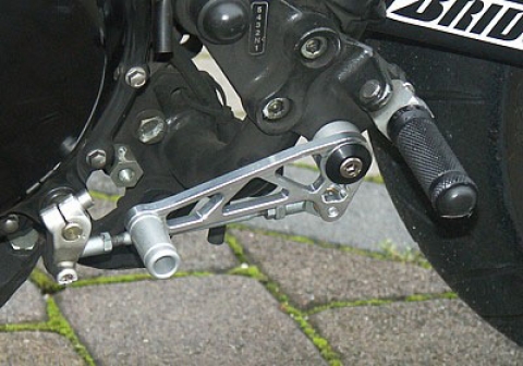 silver Thruxton pedals kit LSL - 1