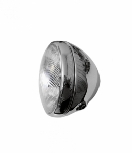 E11 approved chrome lucas headlamp