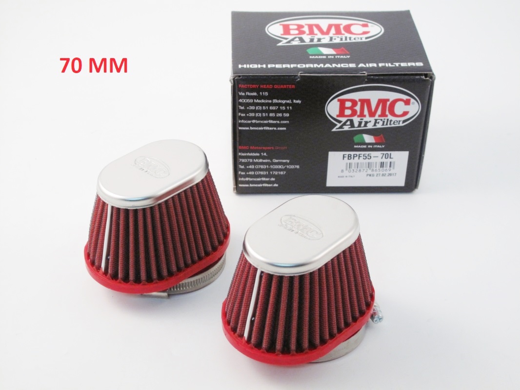 Kit conical air filters BMC Bonneville/Thruxton/Scrambler