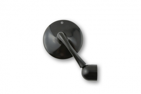 Highsider Classic black bar end mirror CE approved - 0