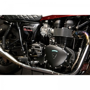 Triumph Bonneville/Scrambler/Thruxton Speedster sprocket cover - 7