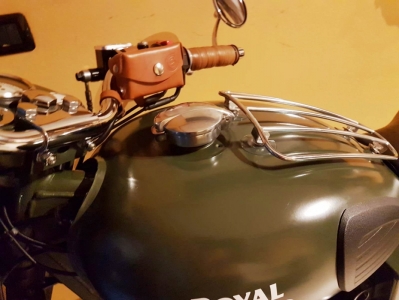 Monza gas cap Triumph/Moto Guzzi/Royal Enfield/Harley Davidson - 5