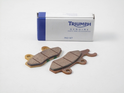 pads set rear genuine Triumph from 2016