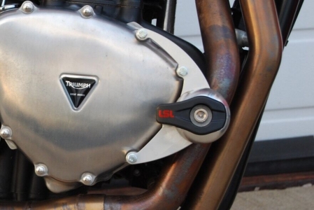 Triumph Bonneville/Thruxton/Scrambler LSL engine cover protections - 4