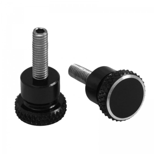 Knurled side bolts