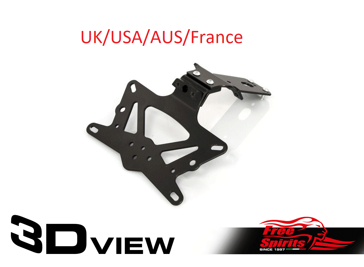 Support de plaque Triumph Speed Twin 1200 France/USA/AUS/UK