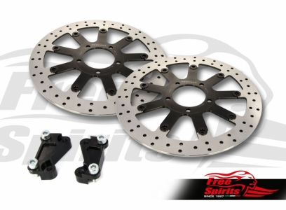 Upgrade braking front kit (340 mm) for Triumph Speed Twin 1200 - 0