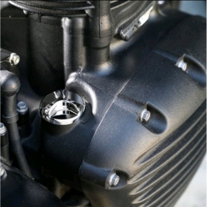 bouchon de regard d huile moteur Helix Triumph Bonneville/Thruxton/Scrambler - 2