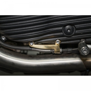 Stilo brass clutch cable bracket - 2
