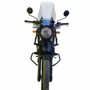 Royal Enfield Clear Fiber Glass Wind Shield For Himalayan with Oil filter
