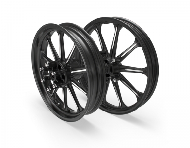 Royal Enfield Black Style 2 alloy wheels - 0