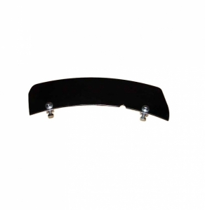 black front mudguard numberplate - 0
