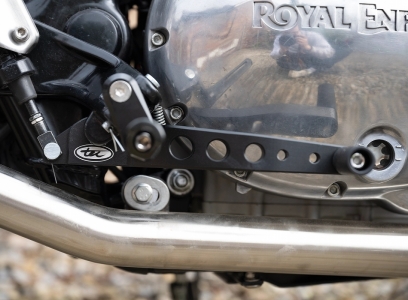 kit pedali e poggiapiedi regolabili per Royal Enfield Interceptor 650/Continental GT650 - 1